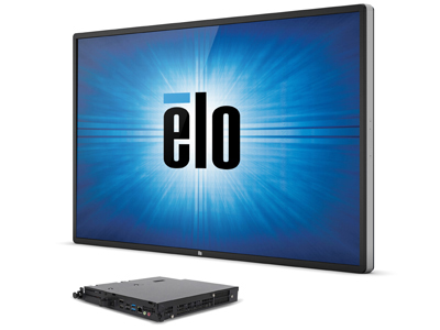 foto Monitor de 70” con tecnología multi-touch infrarroja (hasta 20 toques simultáneos) para señalización digital interactiva (IDS).